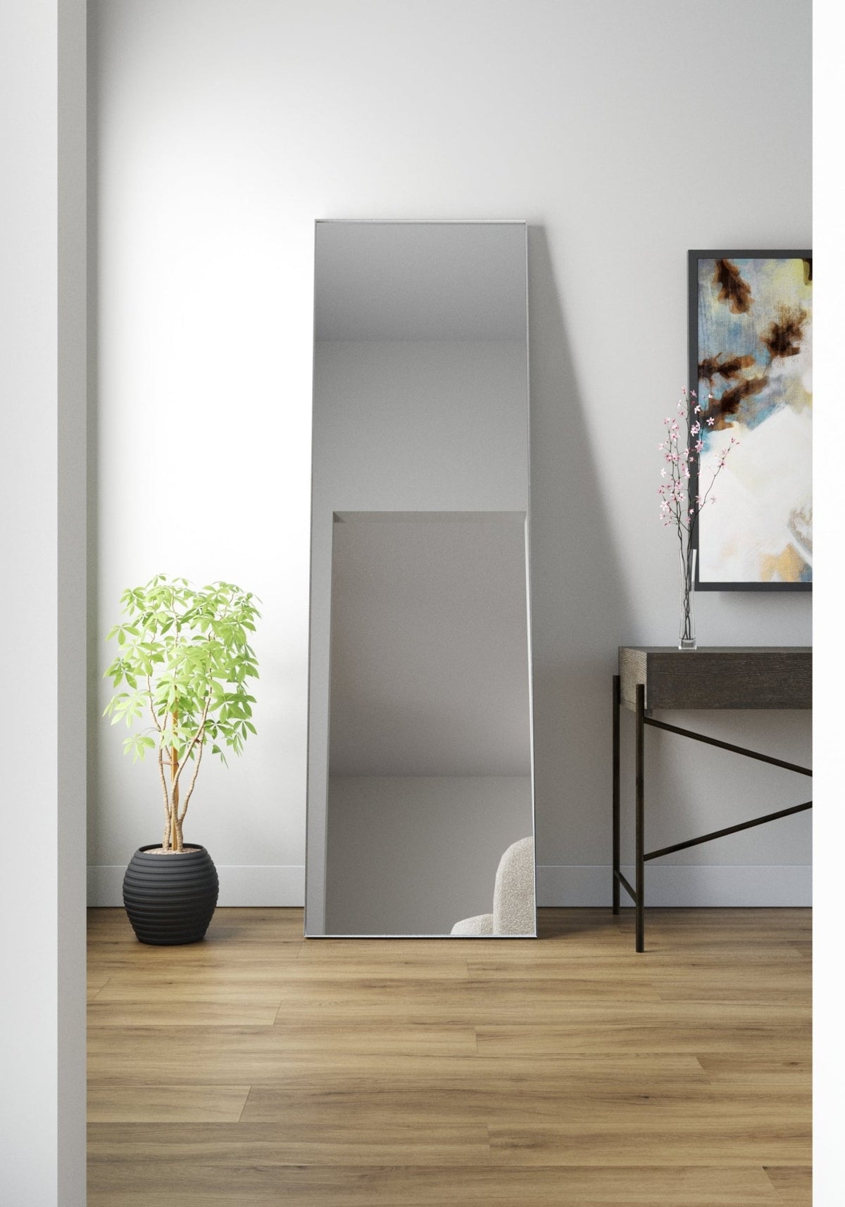 Novaria Mirror Grey Mirrors| Roots Furniture