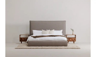 O2 Nightstand Brown - Al Rugaib Furniture