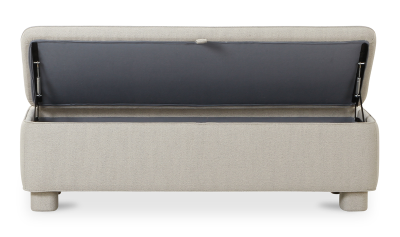 Ichigo Storage Bench Light Grey