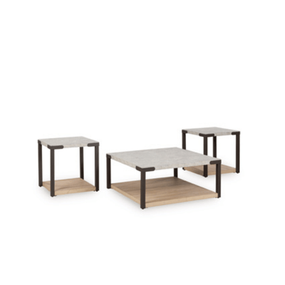 OCCASIONAL TABLE SET (3/CN) - Al Rugaib Furniture