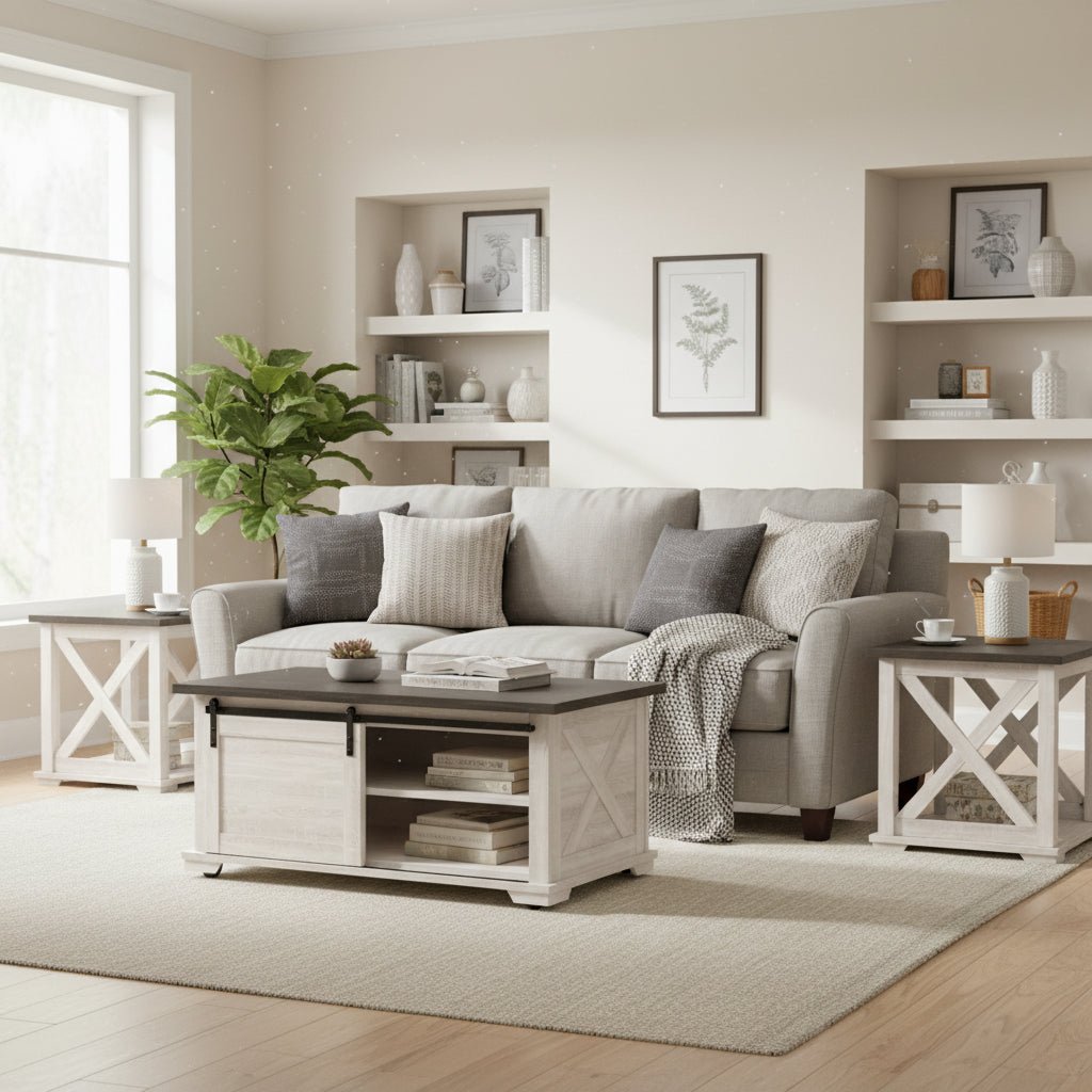 Occasional Table Set ( Rectangular Cocktail Table) Table Sets| Ashley Homestore