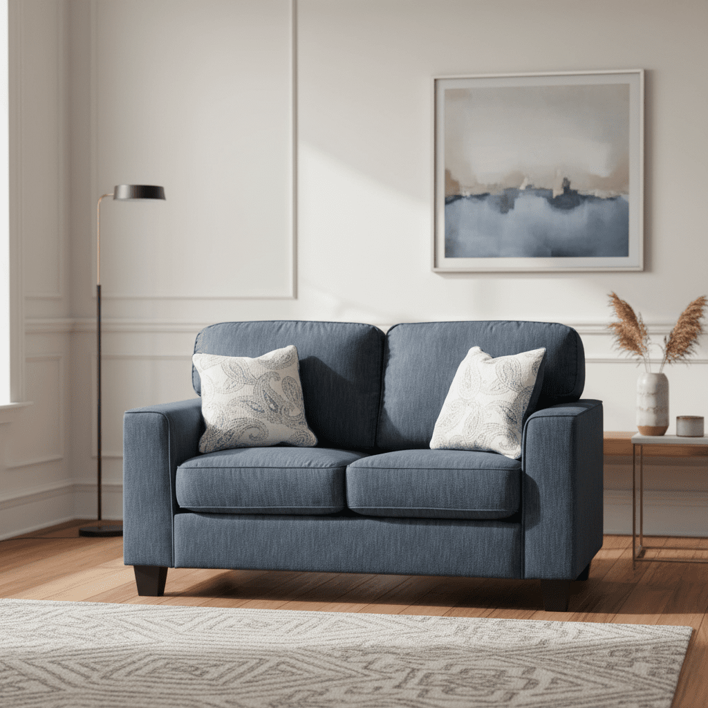 Ocean Love Blue Loveseat Sofas & Loveseats| Roots Furniture