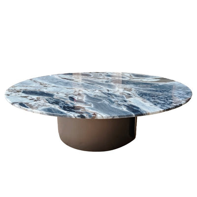 Ocean Storm Coffee Marble Table - Al Rugaib Furniture