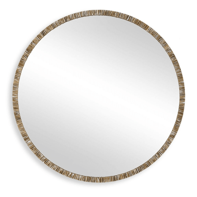 Odeon Round Mirror Mirrors| Uttermost