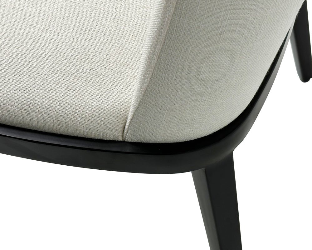 off-white dining chair black legs Dining Chairs| Roots Furniture
