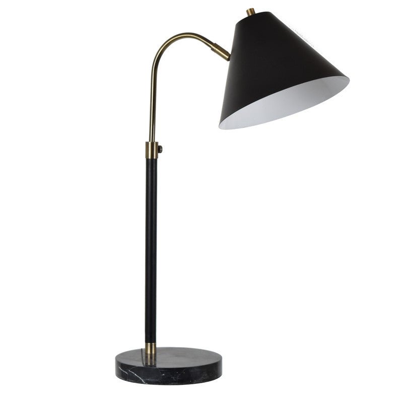 Office Lamp, with black marble base Office Lamps| Crestview