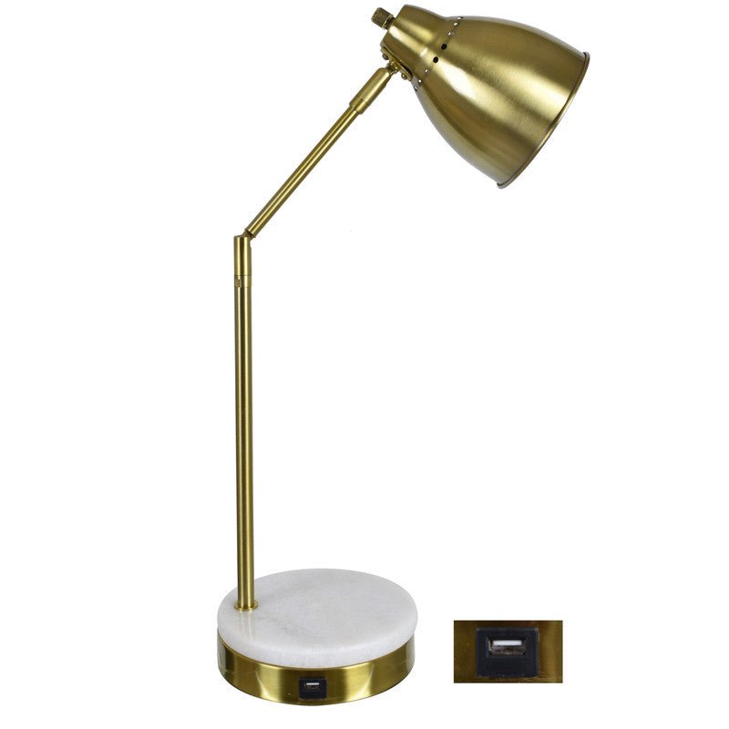 Office Lamp, with USB port Office Lamps| Crestview