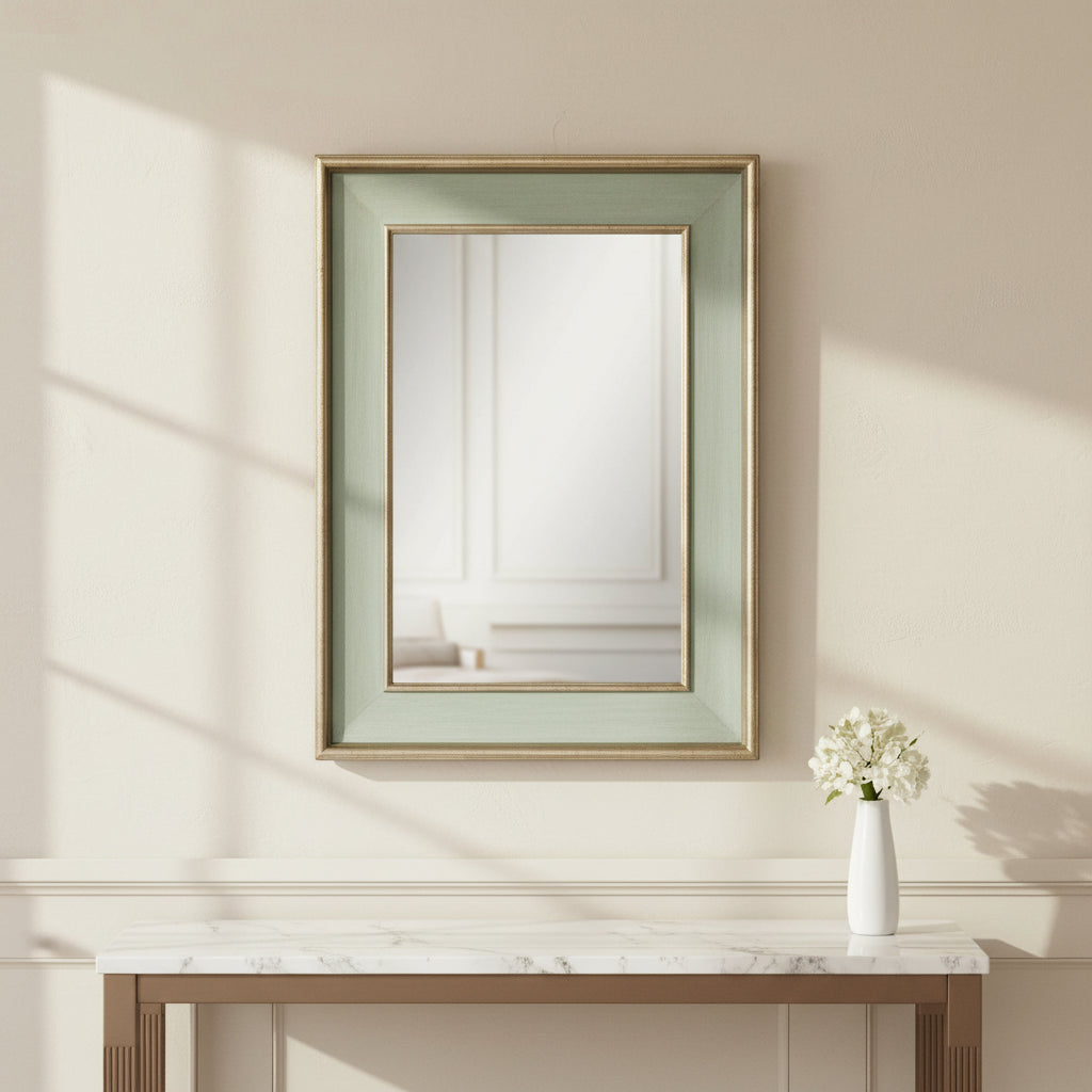 Ogden Blue-Green Mirror Mirrors| Uttermost