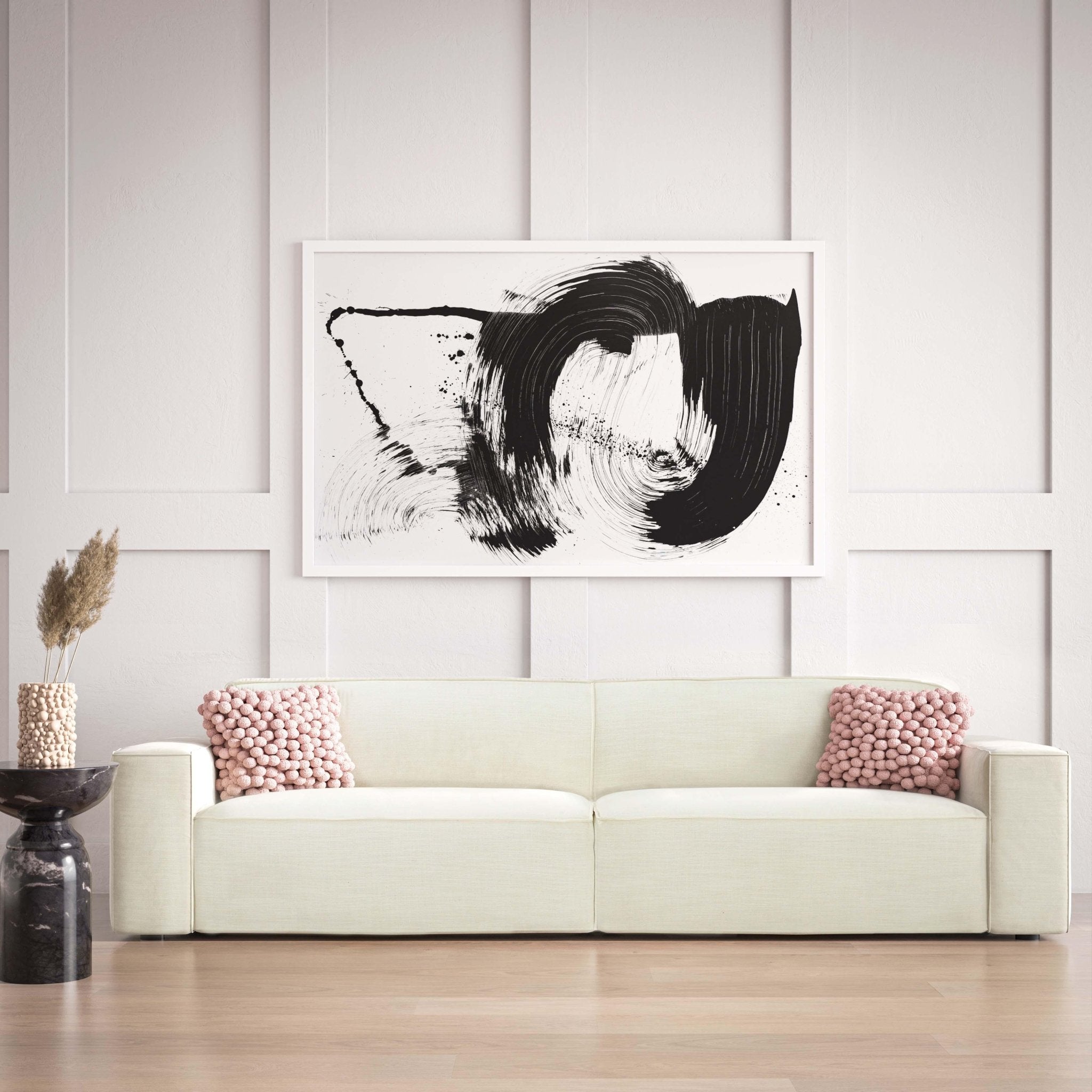 Olafur Cream Linen Sofa Sofas & Loveseats| TOV