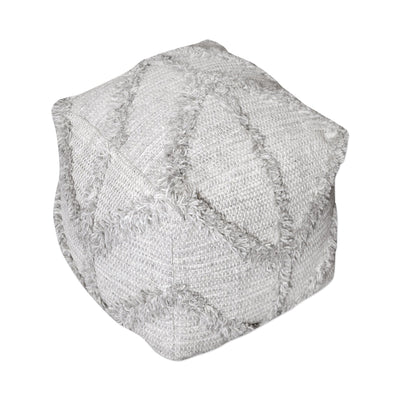 Olfen Pouf, Gray - Al Rugaib Furniture
