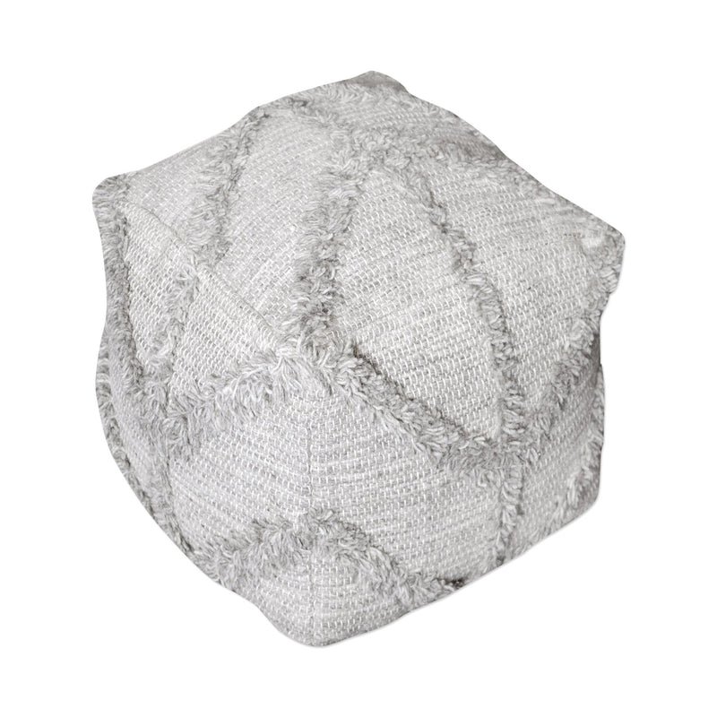 Olfen Pouf, Gray - Al Rugaib Furniture