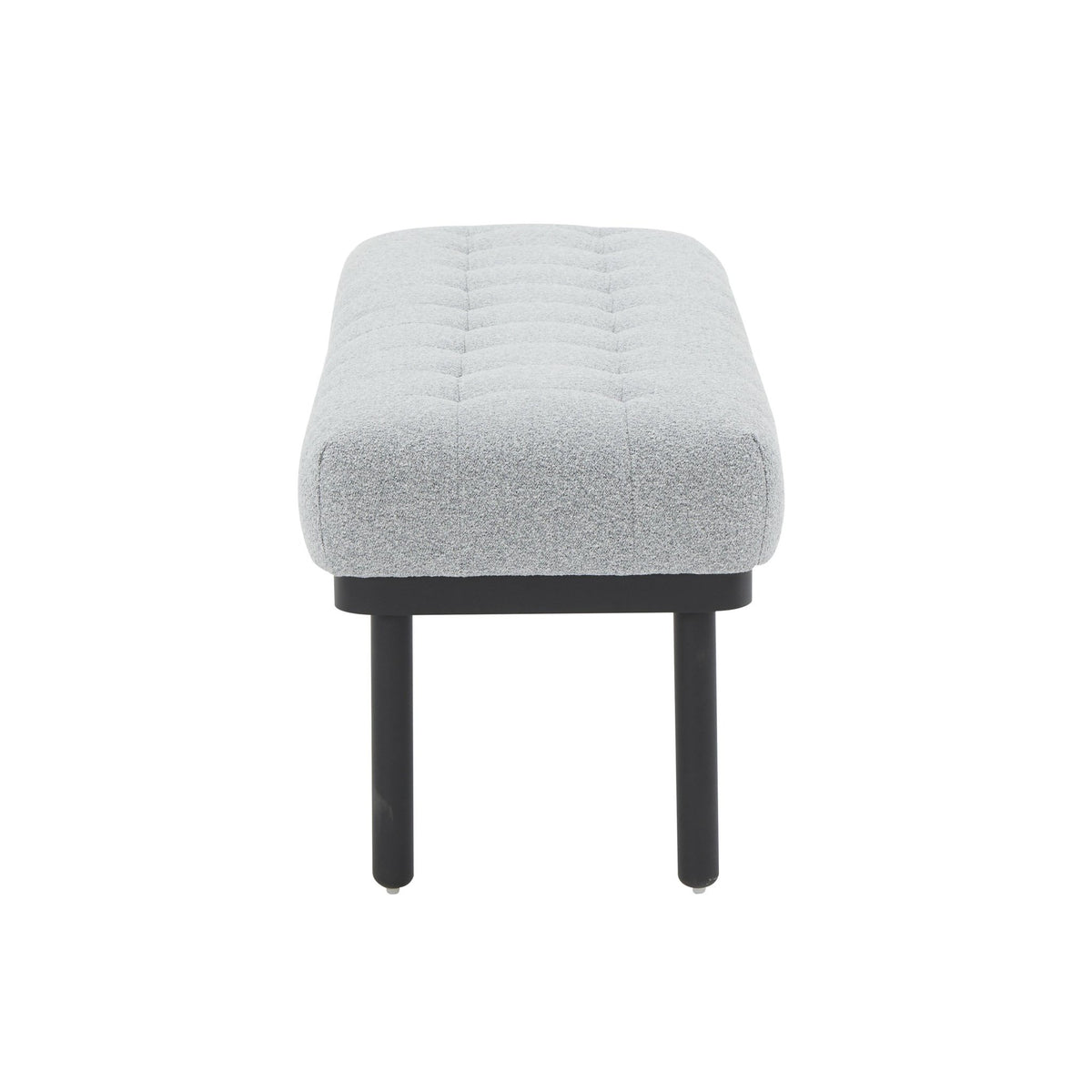 Olivia Grey Boucle Bench Benches| TOV