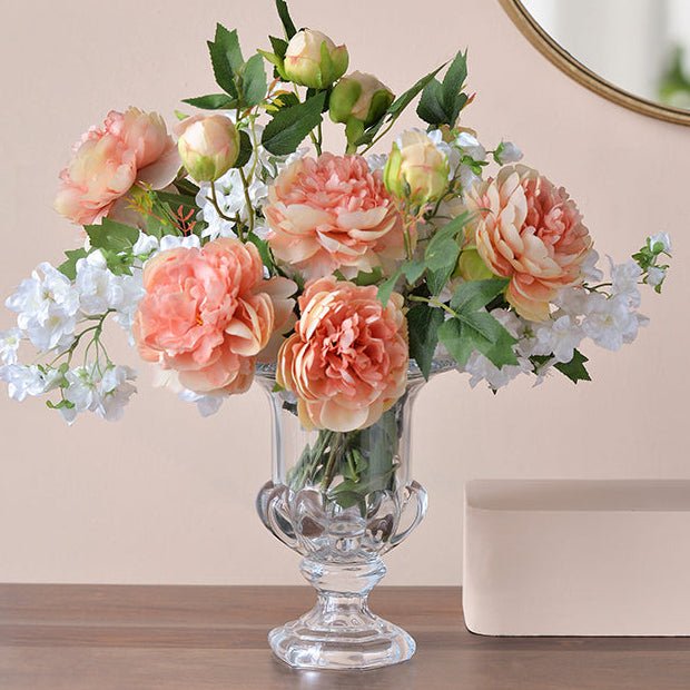 Omari Crystal Urn Vase, Large Vases and Jars| Roots Furniture