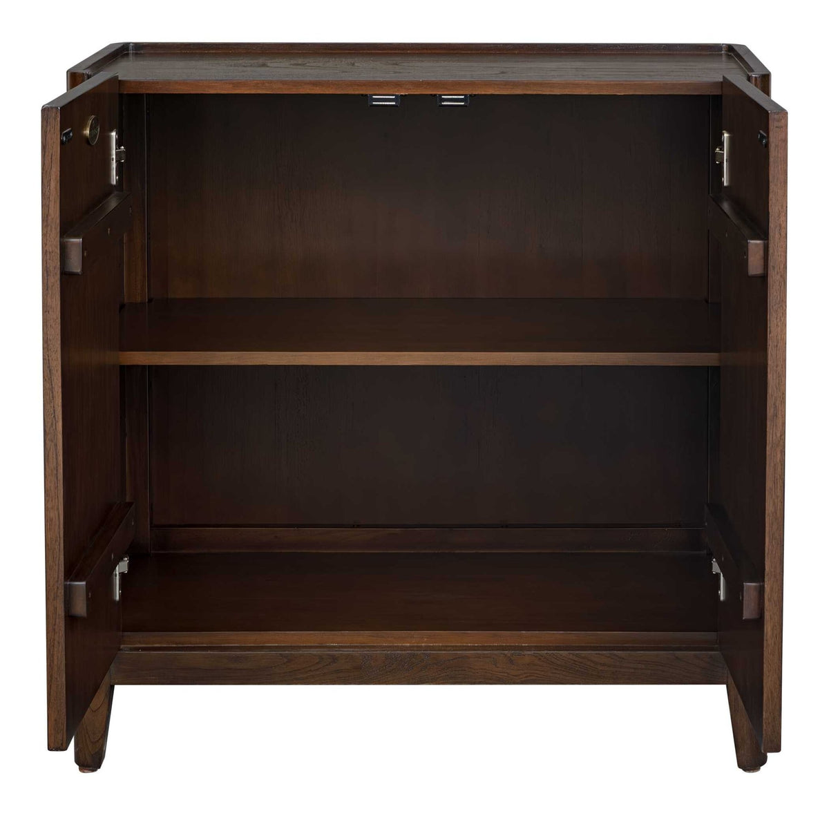 On The Block 2 Door Walnut Cabinet Cabinets & Chests| Uttermost