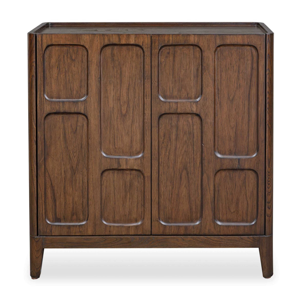 On The Block 2 Door Walnut Cabinet Cabinets & Chests| Uttermost