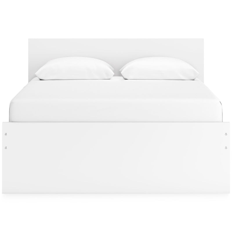 Onita Full Panel Platform Bed with 1 Side Storage - Al Rugaib Furniture