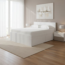 Onita Full Panel Platform Bed with 1 Side Storage
