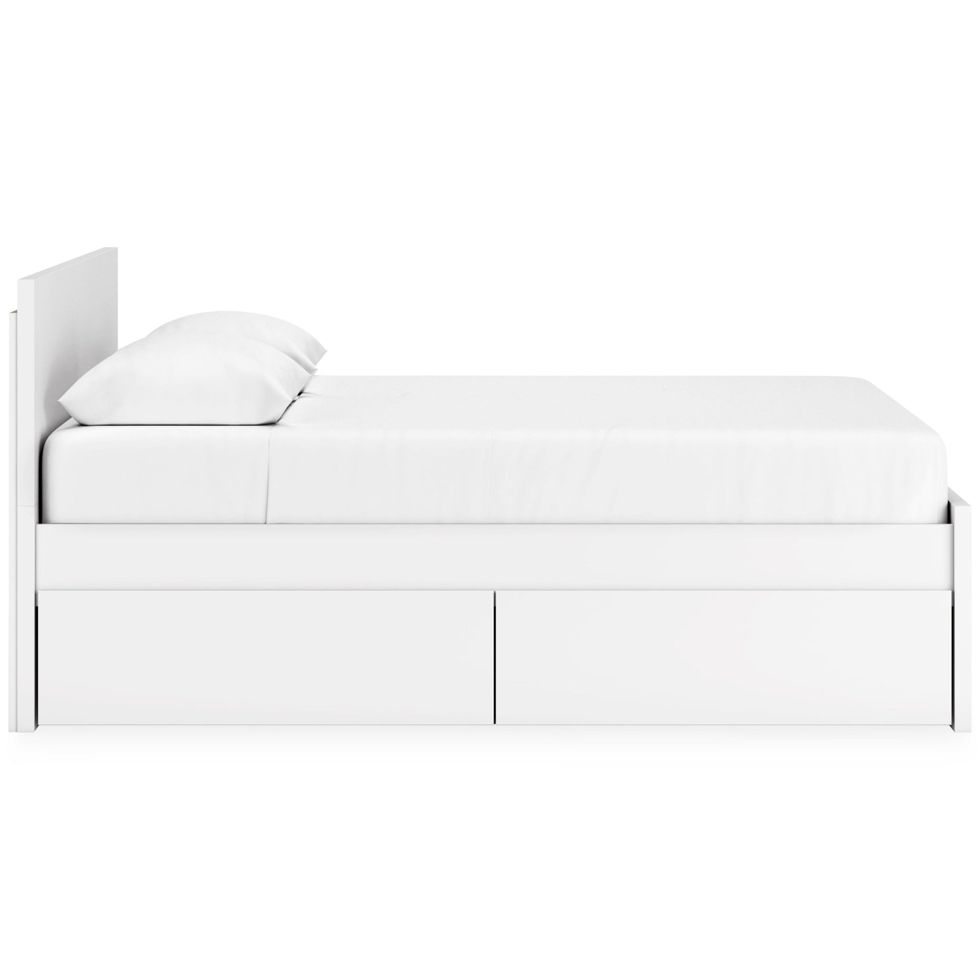 Onita Full Platform Bed with 2 Side Storage Beds| Ashley Homestore