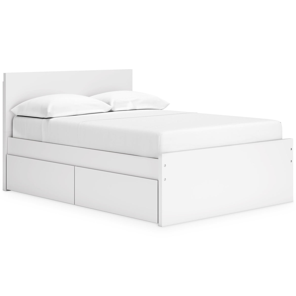 Onita Queen Panel Platform Bed with 1 Side Storage Beds| Ashley Homestore