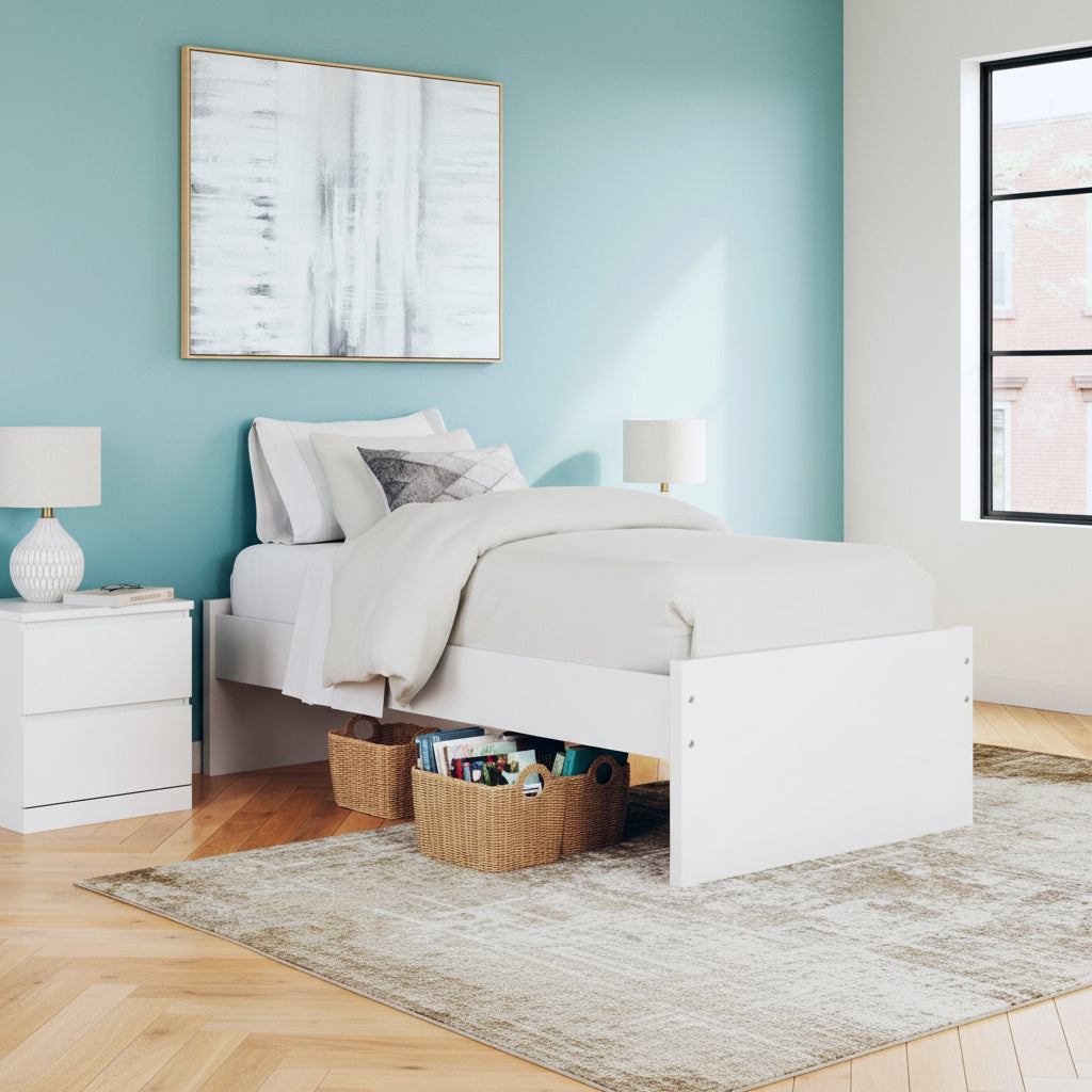 Onita Twin Panel Platform Bed Beds| Ashley Homestore
