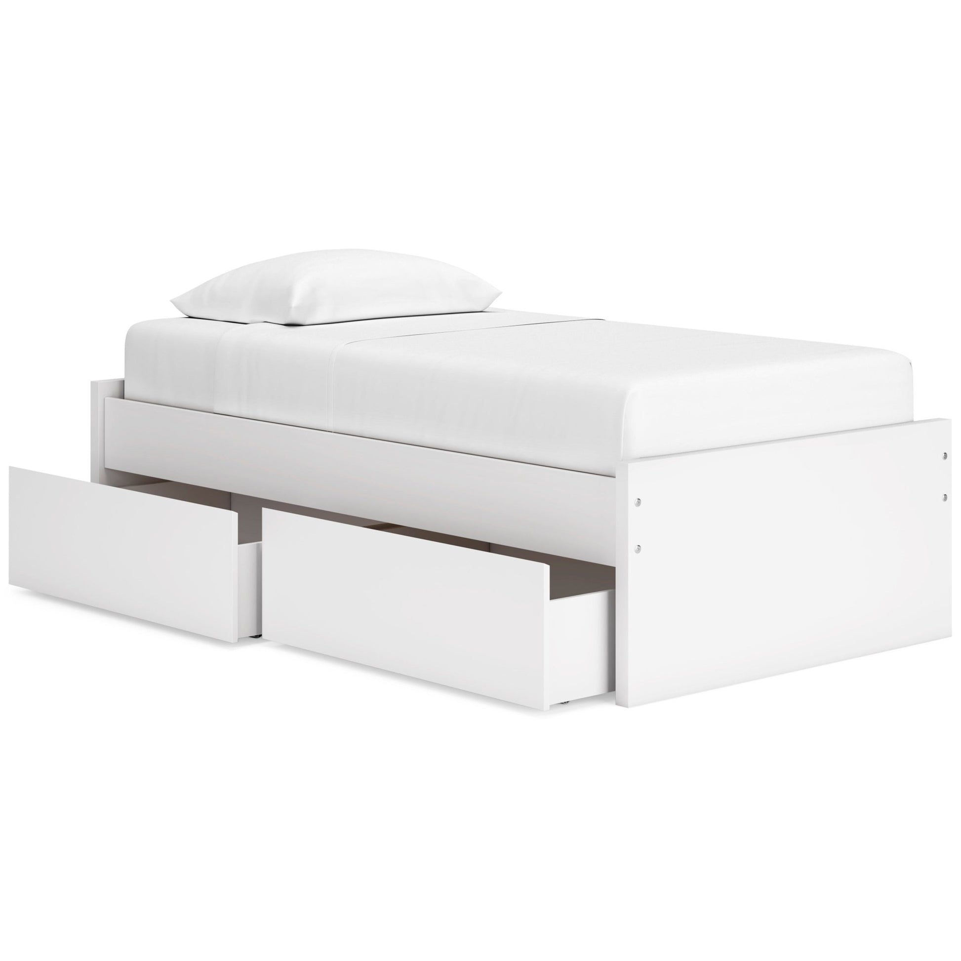 Onita Twin Platform Bed with 1 Side Storage Beds| Ashley Homestore