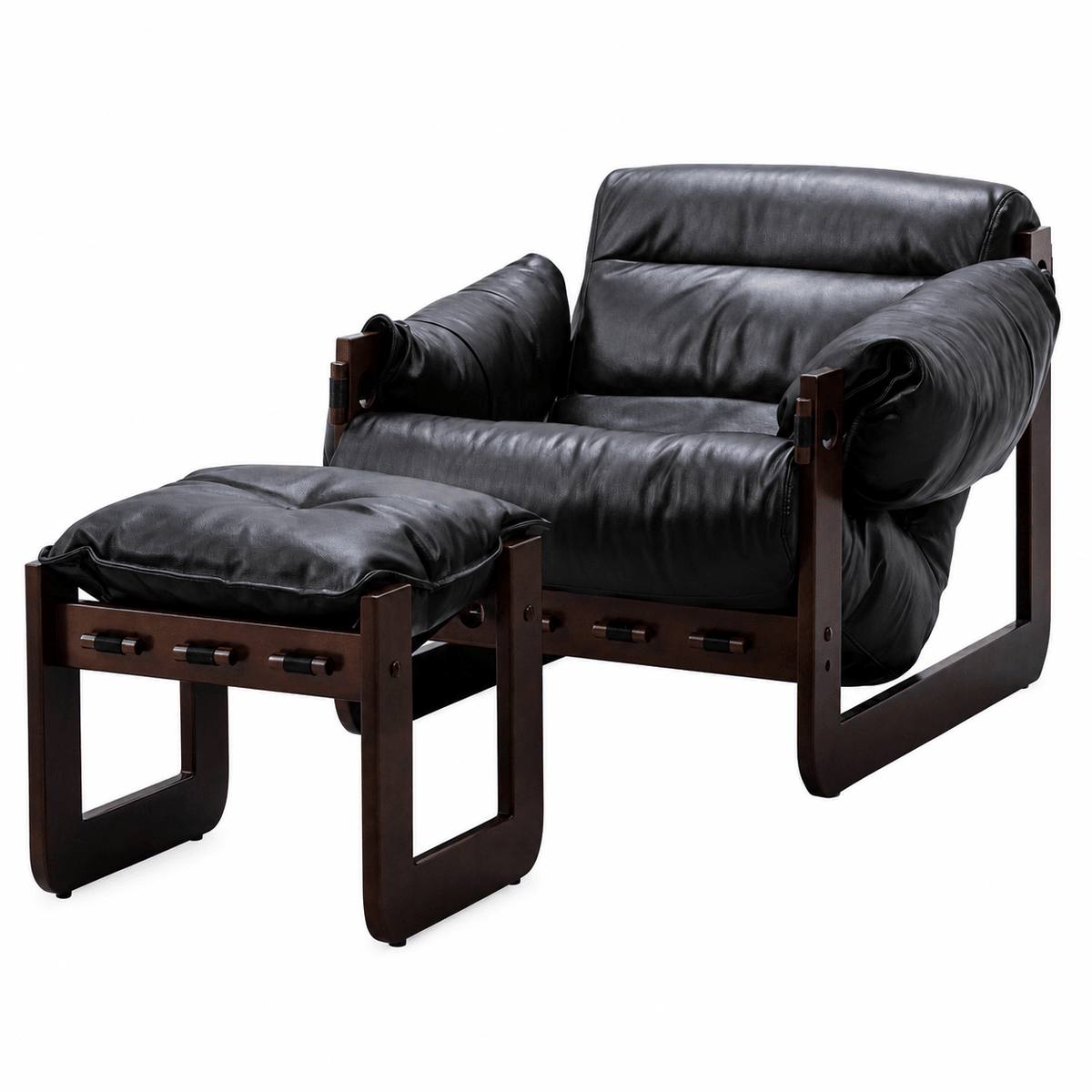 Onyx Accent Chair W/Ottoman Chairs| Roots Furniture