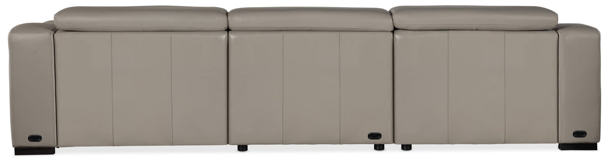 Opal 3 Piece Sofa with 2 Power Recliners & Power Headrest Sofas & Loveseats| Hooker