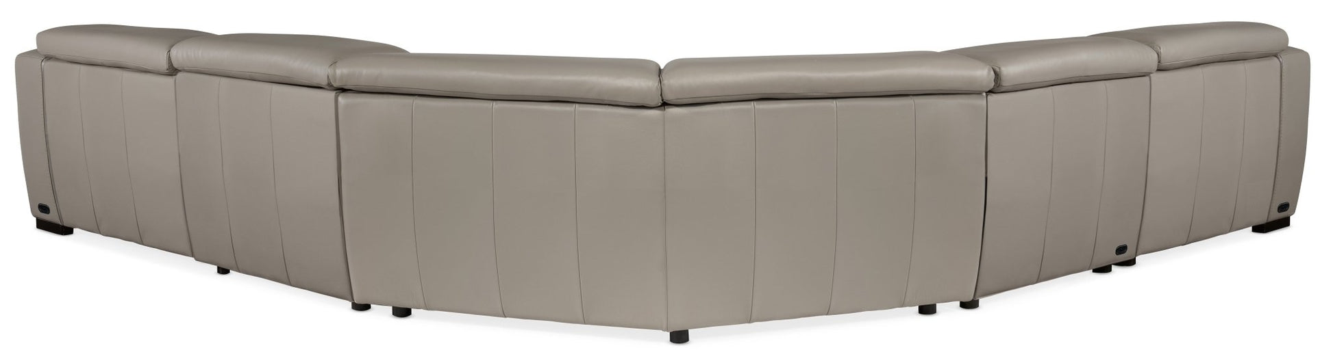 Opal 5 Piece Sectional with 2 Power Recliners & Power Headrest Recliners| Hooker