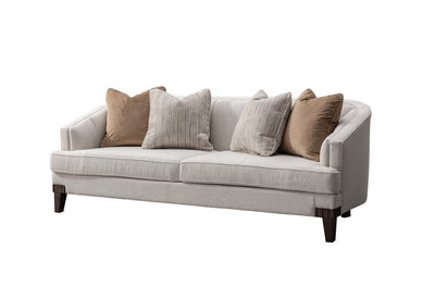 Opaline White Velevt sofa - Al Rugaib Furniture