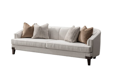 Opaline white Velevt XL sofa - Al Rugaib Furniture
