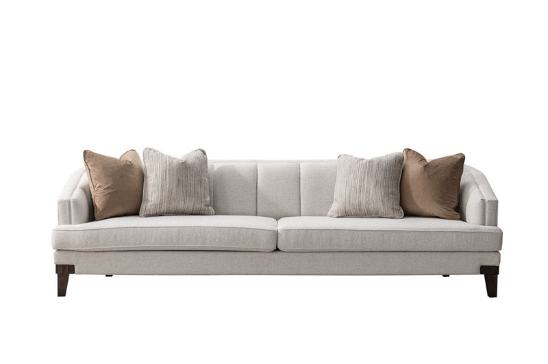 Opaline White Velevt XXL sofa - Al Rugaib Furniture