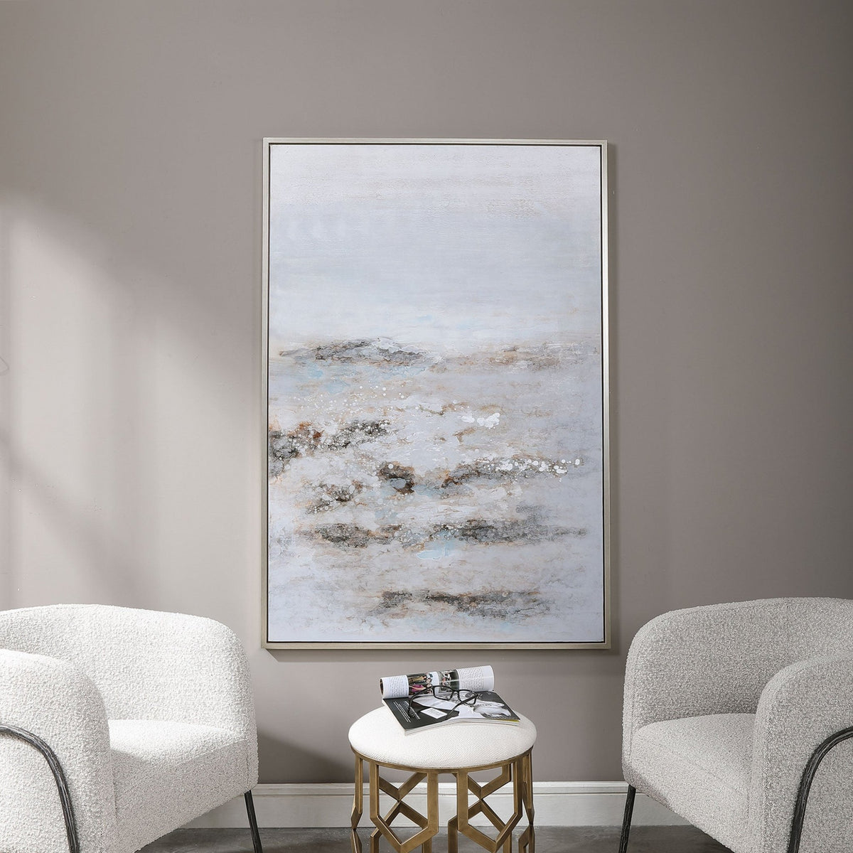 Open Plain Hand Painted Canvas Hp Paintings & Pictures| Uttermost