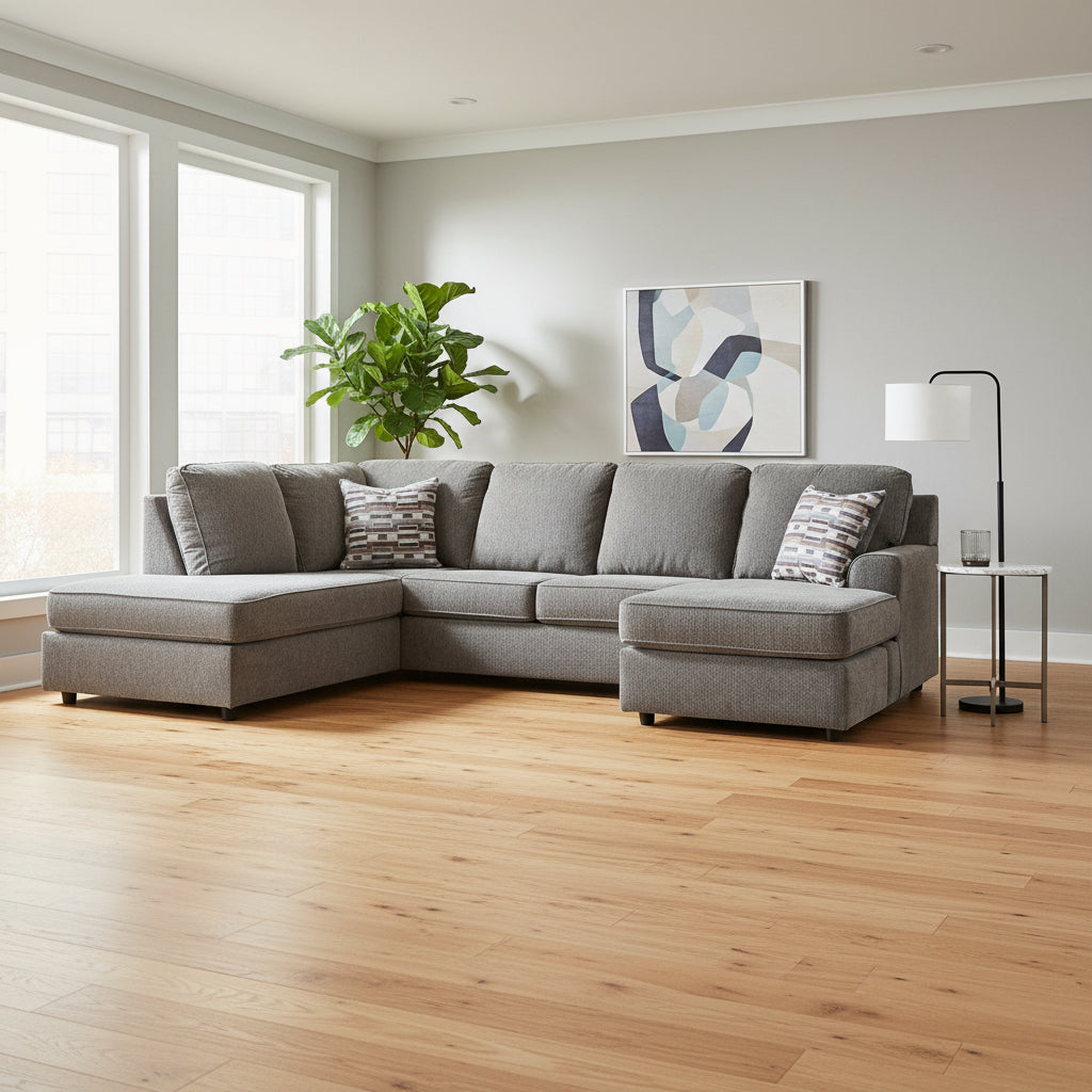 O'Phannon Gray Laf Sectional Sectionals| Ashley Homestore
