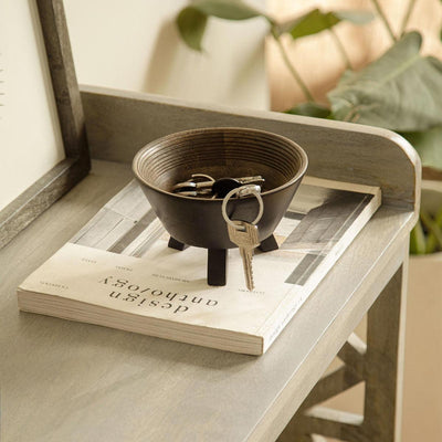 Orbis Tri Legged Round Bowl - Small - Al Rugaib Furniture