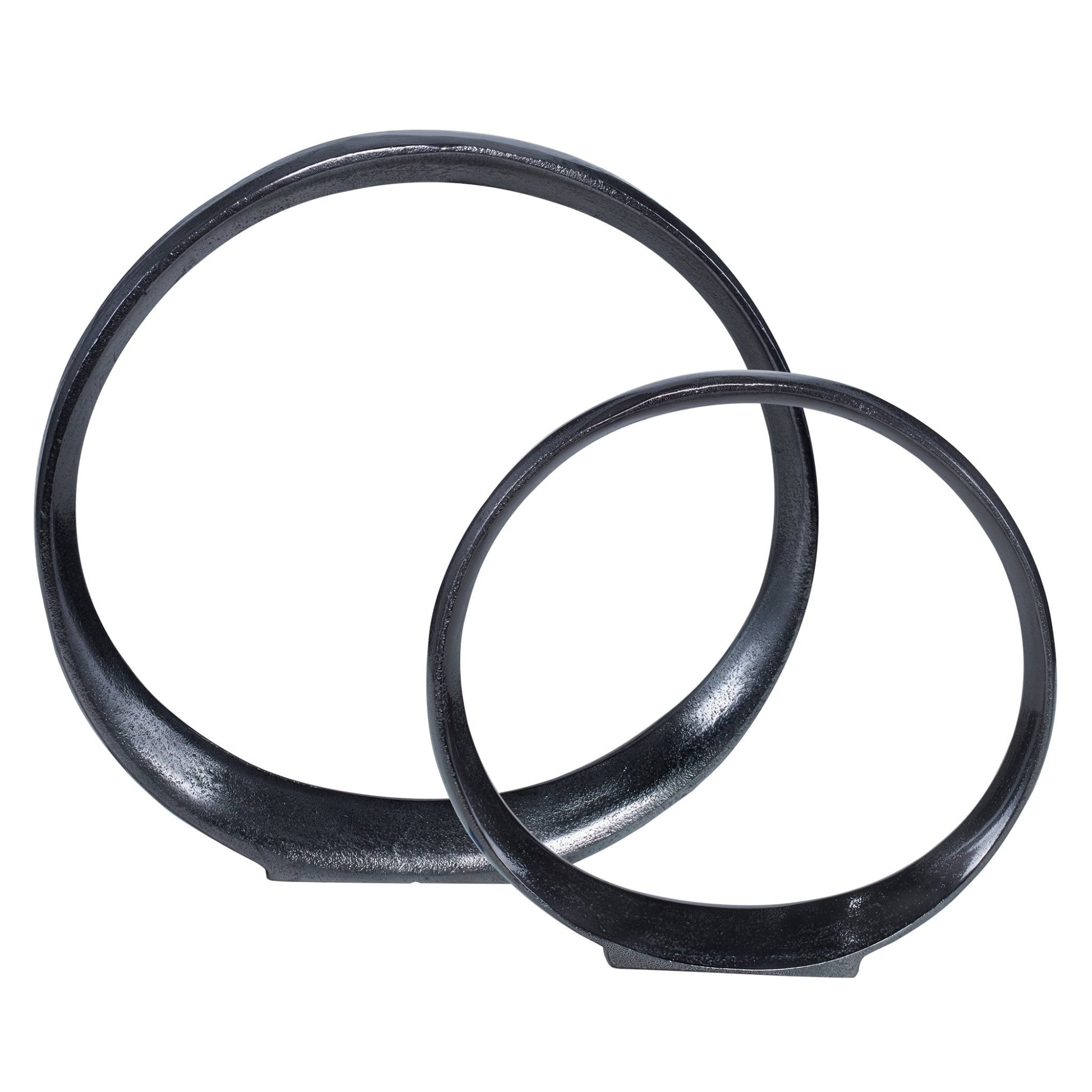 Orbits Ring Sculptures, S/2 Table Decors| Uttermost