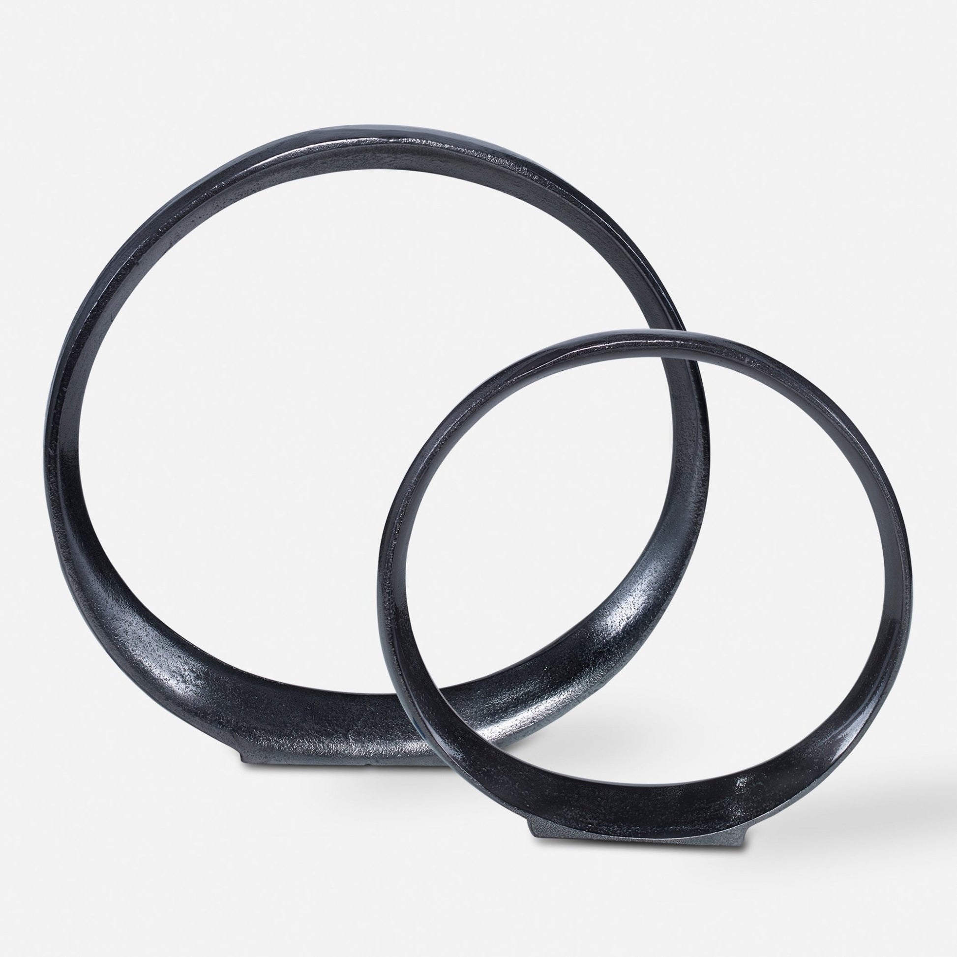 Orbits Ring Sculptures, S/2 Table Decors| Uttermost