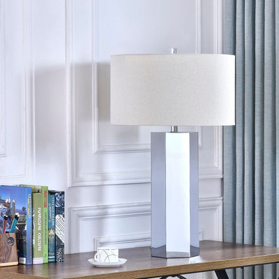 Orbix Chrome Table Lamp - Al Rugaib Furniture