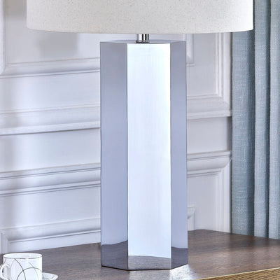 Orbix Chrome Table Lamp - Al Rugaib Furniture