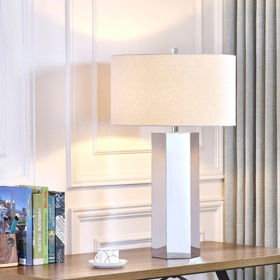 Orbix Chrome Table Lamp - Al Rugaib Furniture