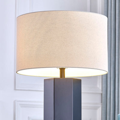 Orbix Matt Black Table Lamp - Al Rugaib Furniture