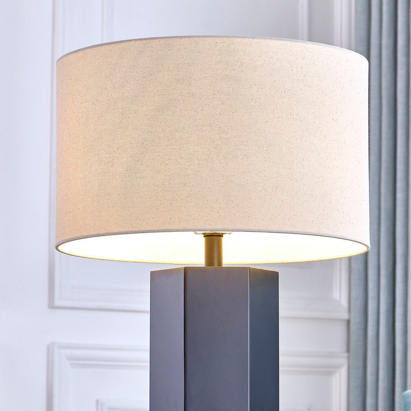 Orbix Matt Black Table Lamp - Al Rugaib Furniture