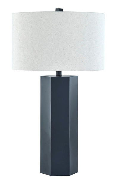 Orbix Matt Black Table Lamp - Al Rugaib Furniture