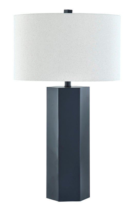 Orbix Matt Black Table Lamp - Al Rugaib Furniture