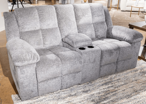 Orlen DBL Rec Loveseat w/Console Recliners| Ashley Homestore