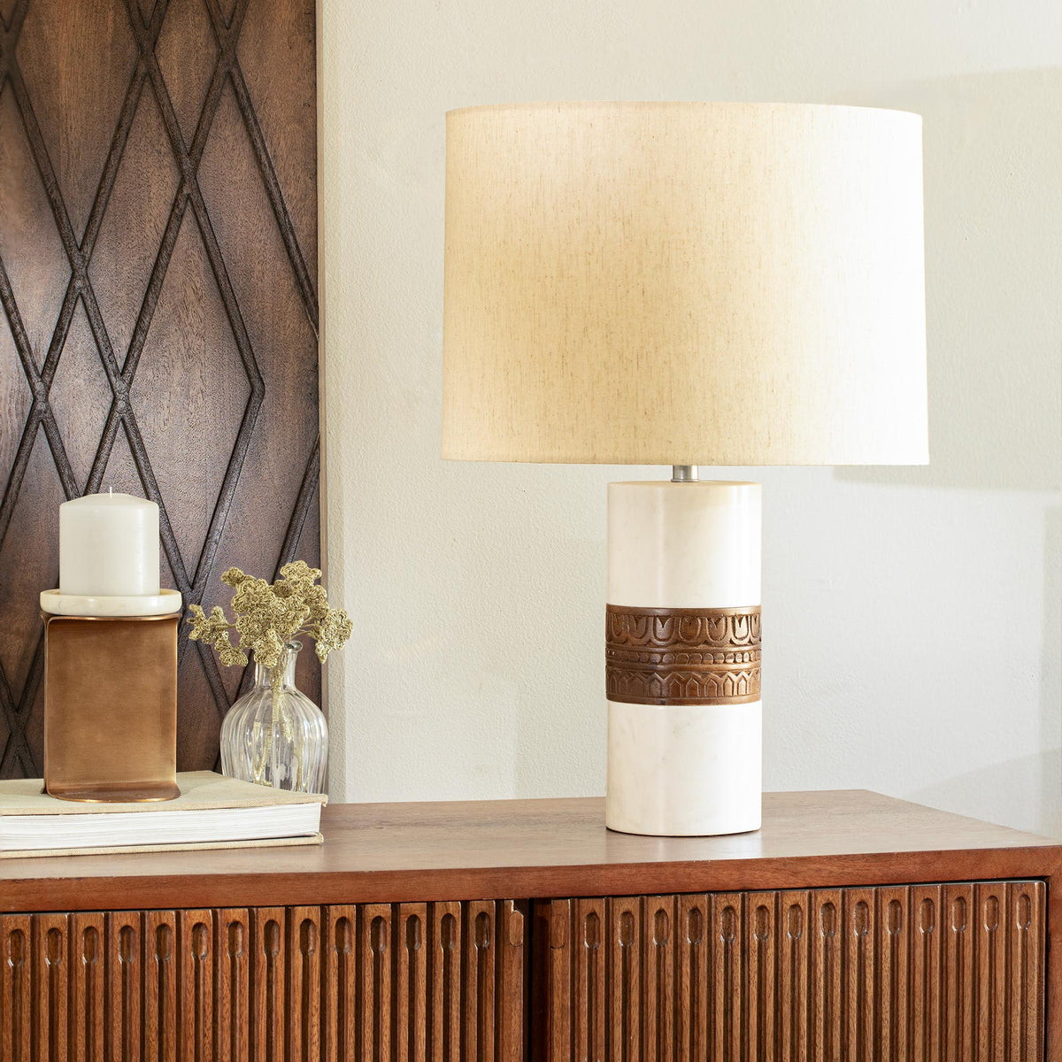 Ornata Table Lamp Table Lamps| AlRugaib Furniture