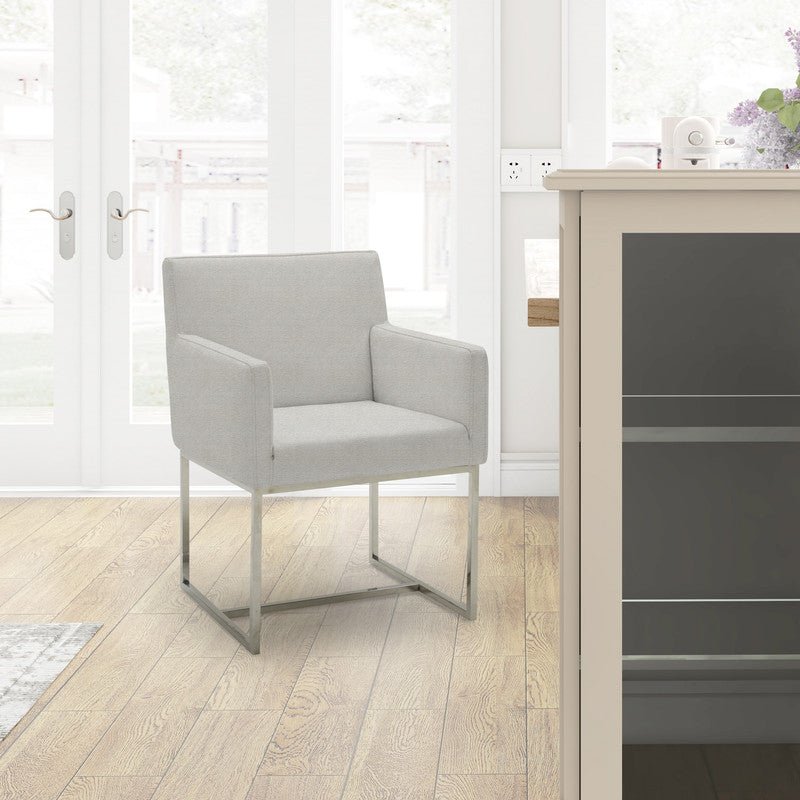 Oslo White Dining Chair - Al Rugaib Furniture