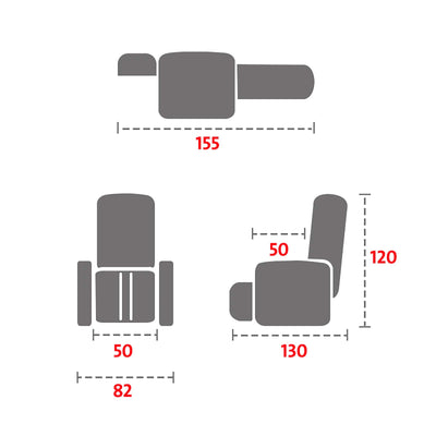 OTO Cyber Full Body Massage Chair with Human Touch Technology – 16 Auto Programs, Heating, Bluetooth Audio & Zero Gravity - Al Rugaib Furniture