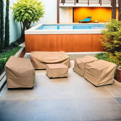 Outdoor Cover for TD - 1020 Set (5pcs) - Al Rugaib Furniture