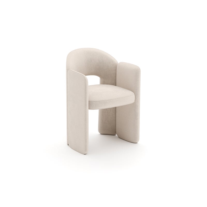 OVERLAP ARM DINING CHAIR Chairs| Caracole