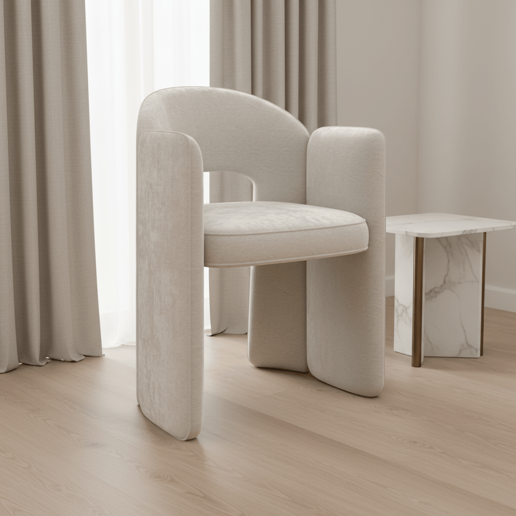 OVERLAP ARM DINING CHAIR Chairs| Caracole